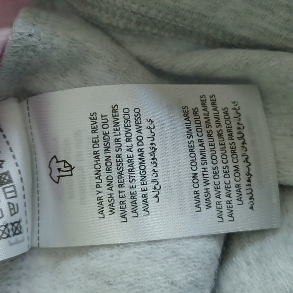 NWT TucTuc Int. Sweat Shirt in Pink/Grey, Size 4 - Picture 10 of 10